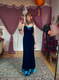Image 5 of Sea Velvet Gown