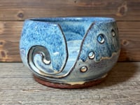 Image 1 of Yarn bowl- ice blue 