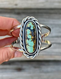 Image 1 of Blackjack Turquoise XHeavy Twist Cuff 