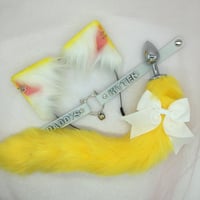 Yellow kitten kitty Set 🐱 