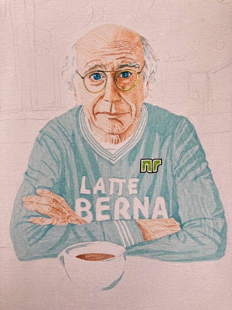 Image of Larry David x Napoli '83