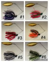 Single willow blade Spinnerbaits 