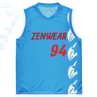 ZEN EXP - “Shooting Star” Recycled unisex basketball jersey