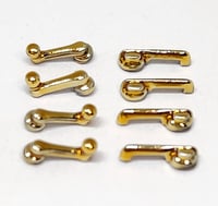Image 2 of door handles & window cranks (8 pcs)