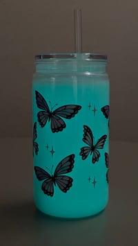 Image 1 of Glow snow glob cups