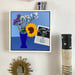 Image of Summer Blooms and Postcard 