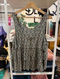 Image 1 of ruffle tanks with zippers 