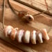 Image of Hawaiian golden puka shell stacker necklace