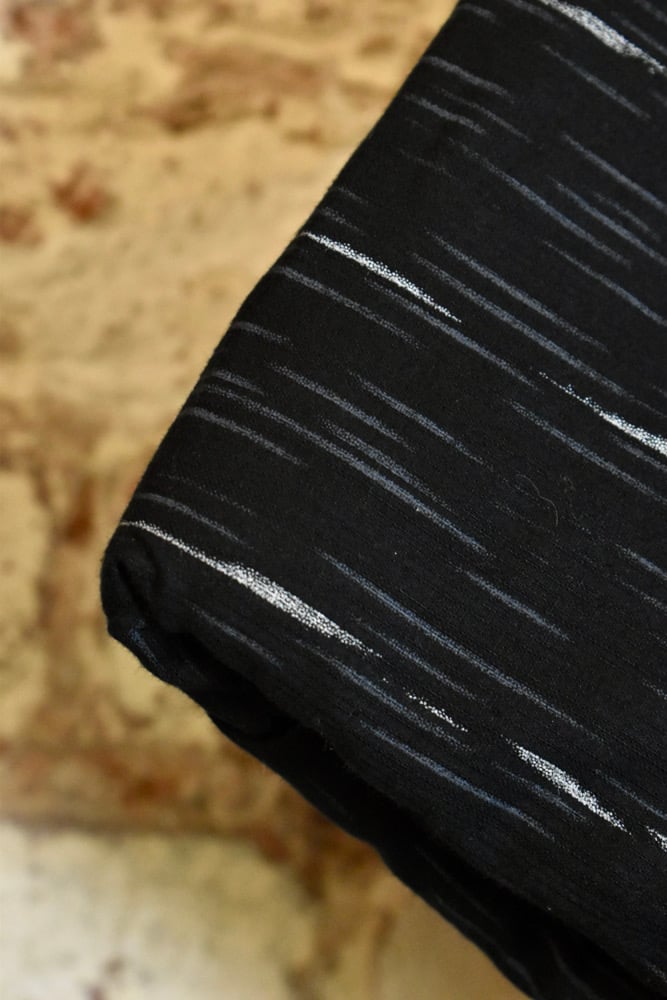 Image of Japanese Quilted Navy Kimono