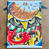 BOOGIE BURGER 1 Of 1 Sketch Card