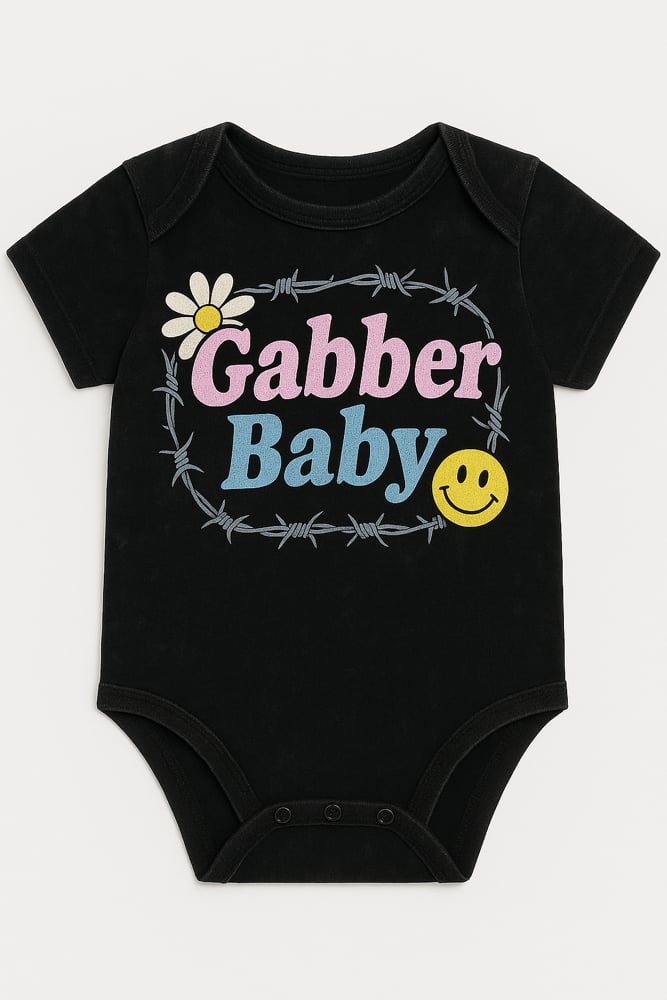 Image of Gabber Baby Onesie & Kids Tee