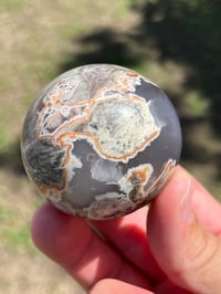 Image 9 of Volcano Agate Sphere #2832