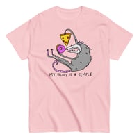 Image 4 of body is a temple Unisex classic tee 