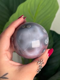 Image 7 of MOZAMBIQUE SWAZI AGATE SPHERE F