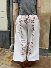 Image 4 of Flower pants (xs-xxl)