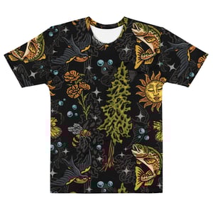 CaliRise Men’s Cotton Crew Neck T-Shirt