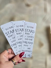 Image 1 of Bookmark | ACOTAR | To the stars who listen