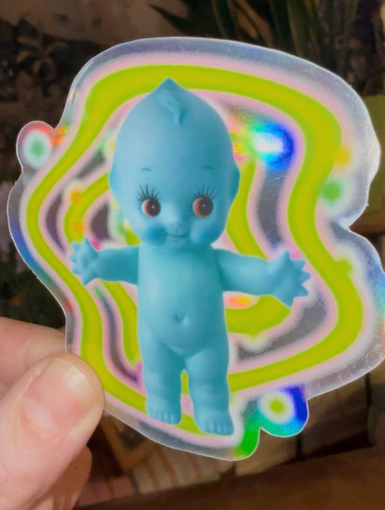 image of kewpie sticker