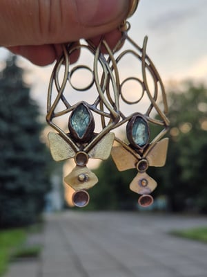 Apatite earrings 