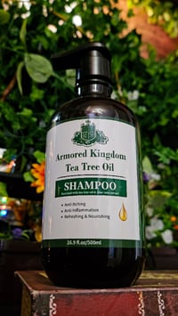 Image 3 of 👑The Armored Kingdom Crown Regal Tea Tree Oil Shampoo