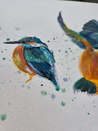 Image 6 of "Kingfishers" Original