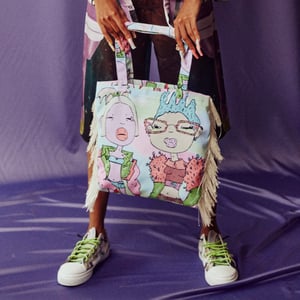 Image of Lactose Fringed Y2K Girlies Tote