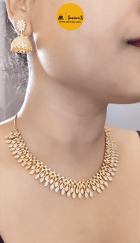 Image 2 of Anu Gold-Stunning Australian Diamond Necklace Set