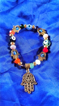 Image 3 of Evil eyes palm bracelets 