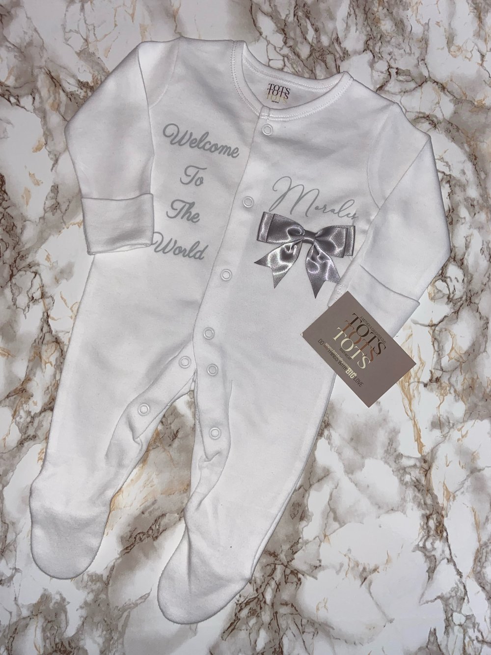 Welcome To The World Sleepsuit