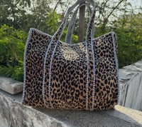 Image 1 of Cotton Quilted Tote