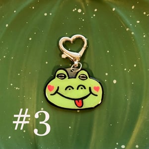 Shrinky Frog Keychain