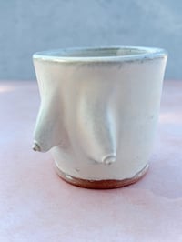 Image 1 of Matte White Titty Tumbler