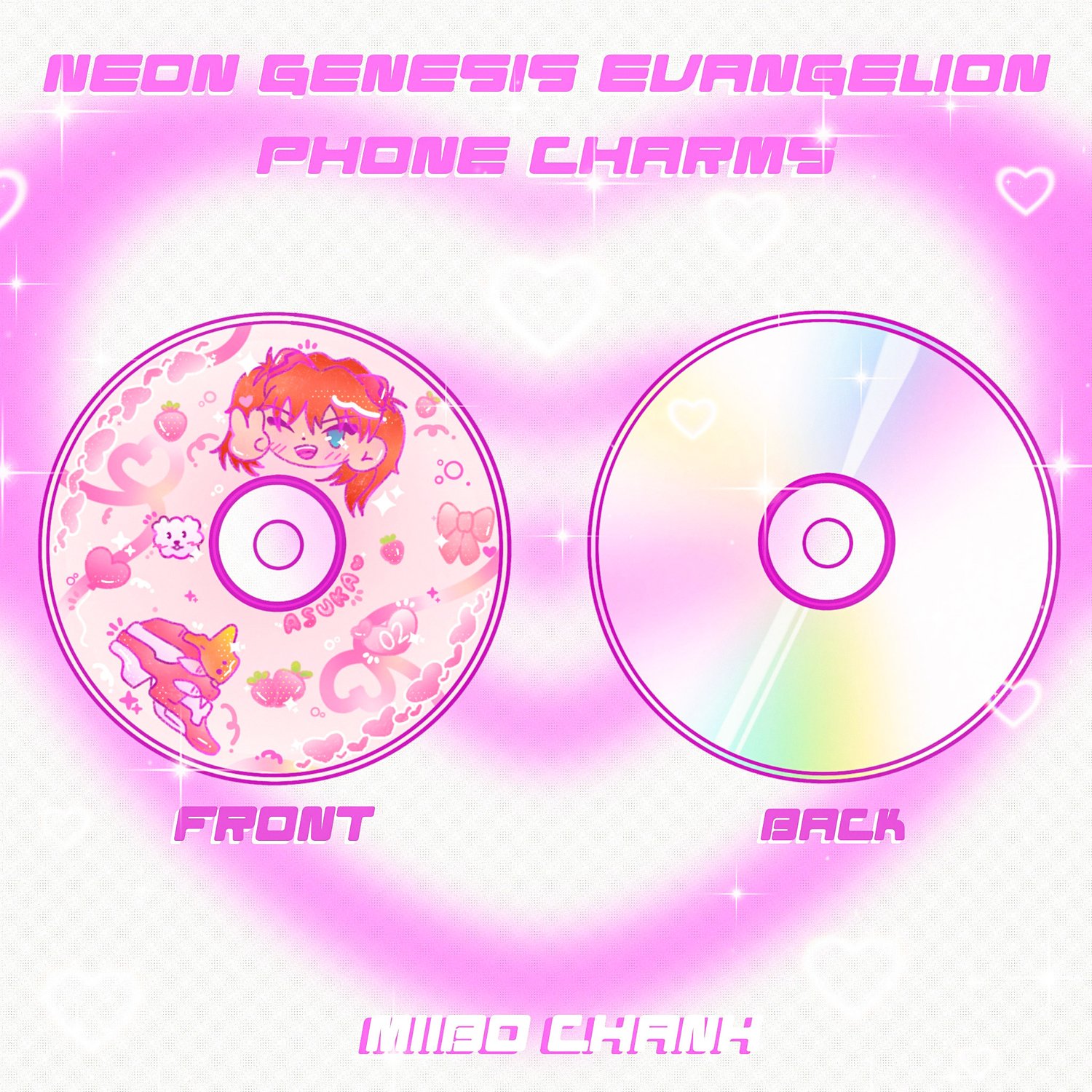 Image of Neon Genesis Evangelion | Phone Charms 