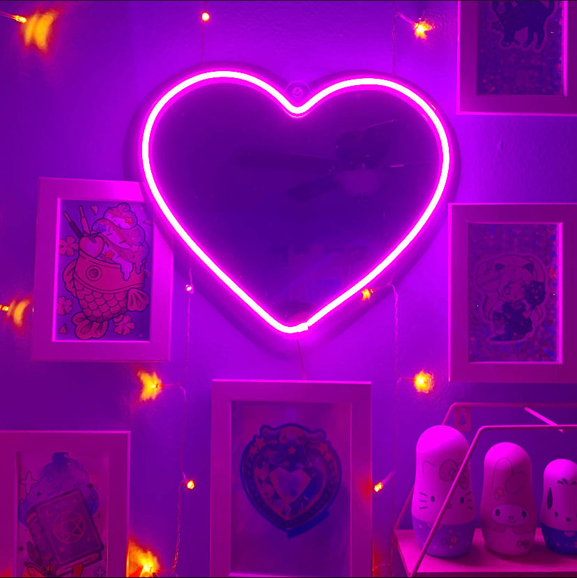 Heart neon deals