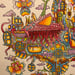 Image of Harmony At The Symbiotic Hotel :original 11x17 inch watercolor and ink painting 
