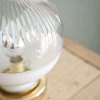 Image 3 of Lampe A Poser Verre Bicolore