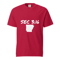 Image 2 of Arkansas- Unisex garment-dyed heavyweight t-shirt