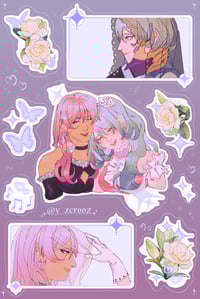 Luka+Miku Sticker Sheet