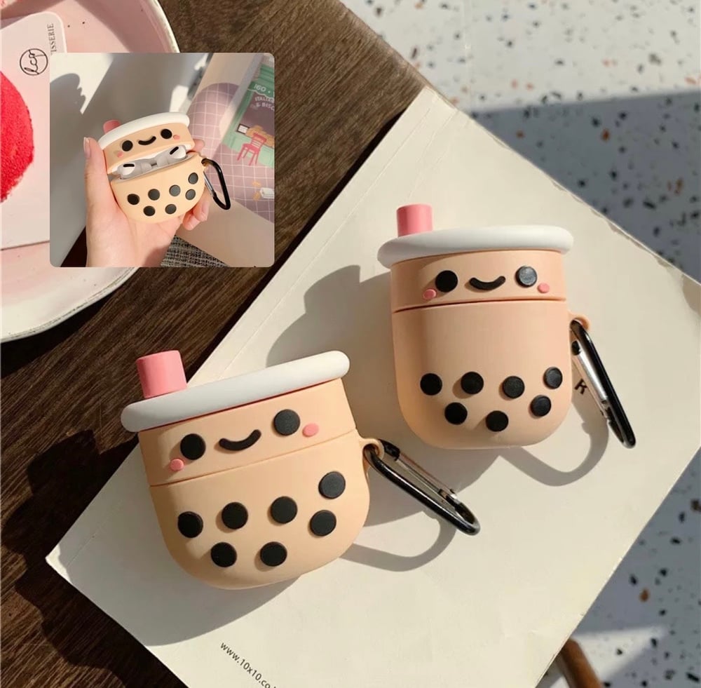 Image of Boba Tea airpods skal