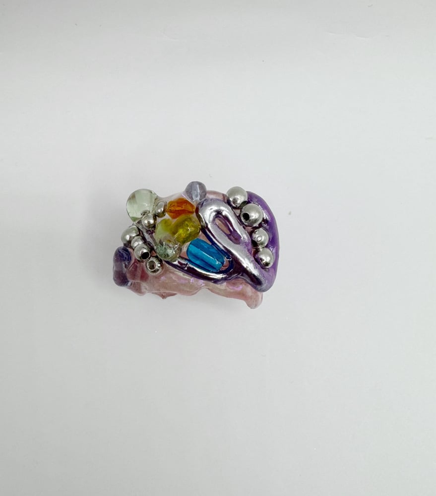 Image of Lavender chunky ring