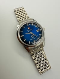 Image 15 of Rado Golden Horse Auto Men’s Watch Blue Dial Date Steel Bracelet Swiss Made