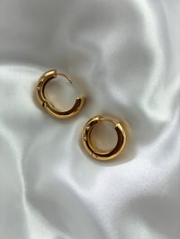 Image 4 of  Chunky rounded hoops 