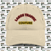 LAGOS TRAFFIC COUTURE DISTRESSED CAP