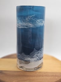 Image 1 of sand dollar ocean vase