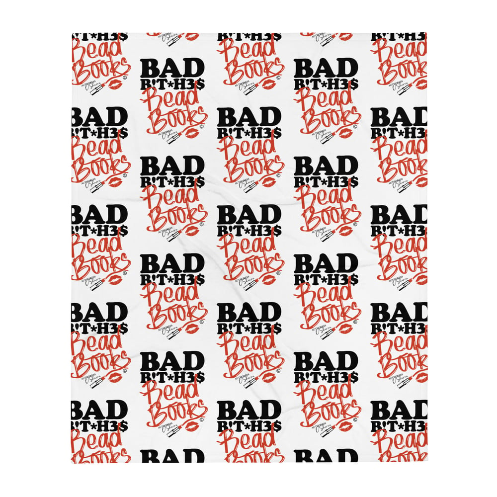Image of Bad Bitches Read Books™ Throw Blanket