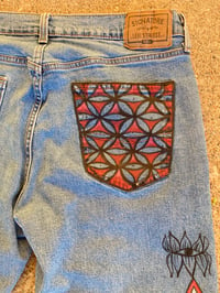 Image 2 of “Love your Mother” Earth Denim Jeans 