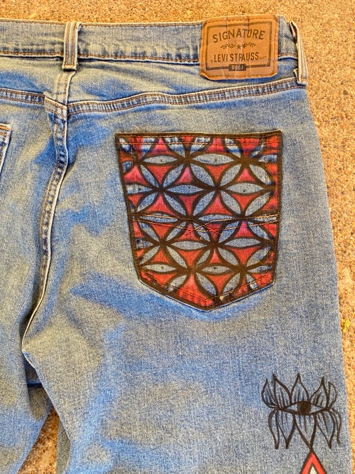 Image of “Love your Mother” Earth Denim Jeans 
