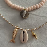 Image 3 of collier quartz rose 