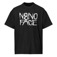 N8NOFACE Scratch Distressed Logo Men’s box tee