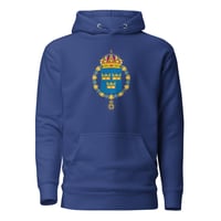 Image 3 of Tre Kronor Unisex Hoodie Clean Back